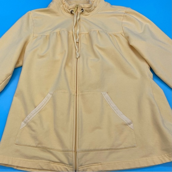 Orvis Yellow Full Zip-Up Jacket Yellow Size Large - Picture 5 of 9